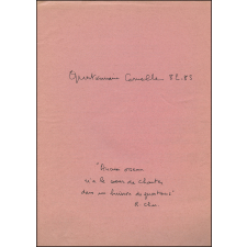 Questionnaire : enquête sociologique et sondage d'opinion (population scolaire du Lycée Corneille de Rouen) 1982-1983