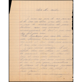 Lettre de remerciement d'élèves.