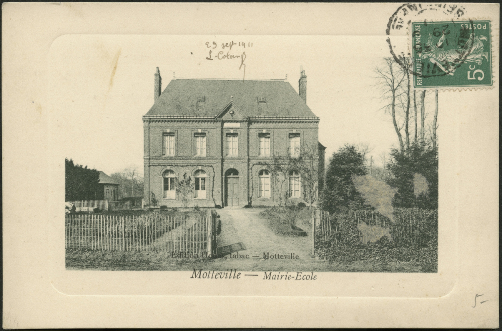 Motteville : Mairie-Ecole