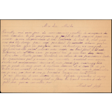 Lettre de remerciement d'un élève.