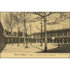 École Colbert, Paris : Cour de l'École, Basket-ball