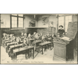 Eu : Institution de Mlle Goettelmann - Une Classe Enfantine
