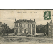 Envermeu : La Mairie et les Ecoles