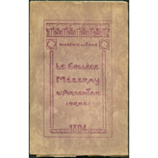 Académie de Caen : le collège Mézeray d'Argentan (Orne) : 1804