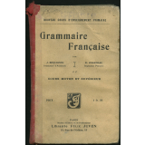 Grammaire française : cours moyen et cours supérieur