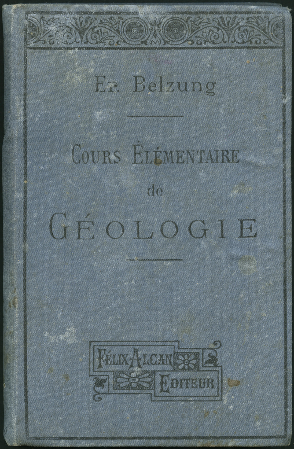 Cours élémentaire de géologie conforme aux derniers programmes pour l'enseignement secondaire des jeunes filles, les écoles normales, les écoles primaires supérieures et professionnelles, et les candidats aux écoles nationales de l'agriculture