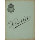 Cahier de dessin. Année scolaire 1918-1919