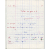 Cahier du jour 5