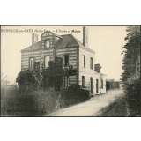 Berville-en-Caux : L'Ecole et Mairie
