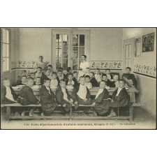 Ecole départementale d'enfants anormaux, Grugny : Un réfectoire