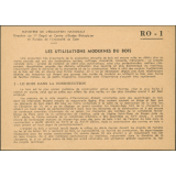 Fiches de documentation rurale - Cote R : Beaux-arts, arts appliqués