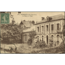 Gommerville : La Mairie et l'Ecole