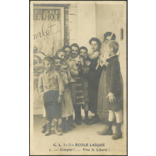 Ecole Laïque : 2. - Complet !..... Vive la Liberté !