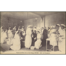 Dispensaire-Ecole de la Croix-Rouge, Rouen : Salle des Pansements