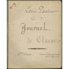 Journal de classe. École Pasteur. Cours Élémentaire 2ème Année