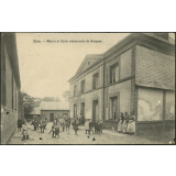 Illois : Mairie et Ecole communale de Garçons