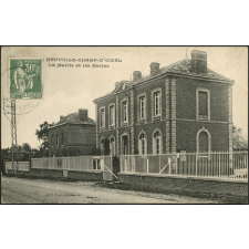 Neuville-Champ-D'Oisel : La Mairie et les Ecoles