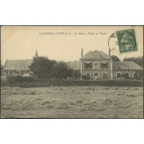 St-Antoine-la-Forêt : La Maison d'Ecole et l'Eglise