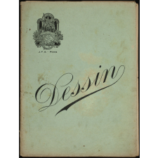 Cahier de dessin. Année scolaire 1917-1918