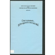 C'est à plusieurs... qu'on apprend à lire tout seul