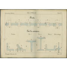 Mécanique. Planche n° 1