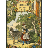 Carnet de 50 Post-it illustrés - Le Petit Chaperon rouge