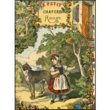 Carnet de 50 Post-it illustrés - Le Petit Chaperon rouge