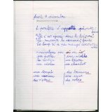 Cahier de contrôle