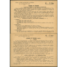 Fiches de documentation rurale - Cote G : Industries agricoles et alimentaires