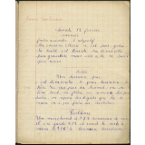 Cahier du jour