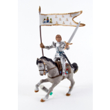 Jeanne d'Arc et son cheval