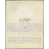 La grande pêche - Réalisation d'un numéro de la Bibliothèque de Travail par la classe de fin d'études de l'école Jules Ferry à Fécamp - Le travail sur le pont
