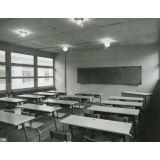 Ecole industrielle de Rouen (EIR). Salle de classe Ecole de chimie d'Armentières