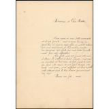 Lettre de remerciement d'élèves.