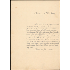 Lettre de remerciement d'élèves.