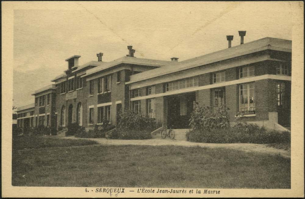 Serqueux : L'Ecole Jean-Jaurès et la Mairie