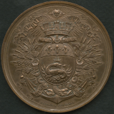 Ecole communale rue Phalsbourg 1894 : prix d'honneur offert par la ville à l'élève Charles Duménil.