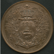 Ecole communale rue Phalsbourg 1894 : prix d'honneur offert par la ville à l'élève Charles Duménil.