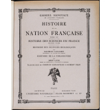 Histoire de la nation française. Tome XV: histoire des sciences en France. Deuxième volume: histoire des sciences biologiques, histoire de la philosophie
