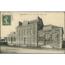 Conteville : La nouvelle Mairie - Ecole