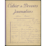 Cahier de Devoirs Journaliers