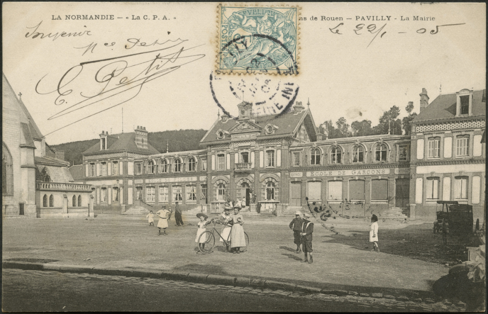 Environs de Rouen, Pavilly : La Mairie