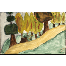 Impression d'automne - Dessin préparatoire