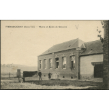 Pierrecourt : Mairie et Ecole de Garçons