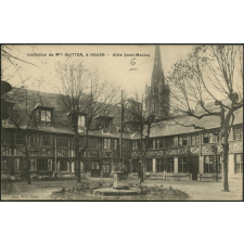 Institution de Mlle Guitton, à Rouen : Aître Saint-Maclou