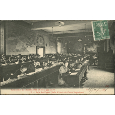 Château de Mesnières : Salle des Cartes (Salle d'étude du Cours Supérieur)