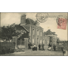 La Frenaye, environs de Lillebonne : La Mairie et l'Ecole