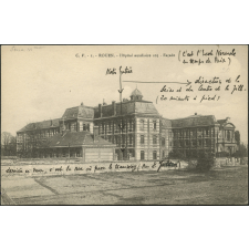Rouen : Hôpital auxiliaire 103 - Façade