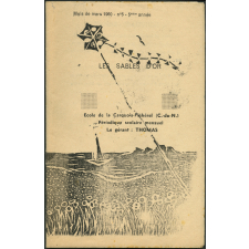 La grande pêche - Réalisation d'un numéro de la Bibliothèque de Travail par la classe de fin d'études de l'école Jules Ferry à Fécamp - Journal scolaire Freinet. Les Sables d'or. N° 5, mars 1960