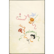 Carnaval des saisons. Programme de fête scolaire. Lycée Jeanne d'Arc à Rouen. 8 mai 1949